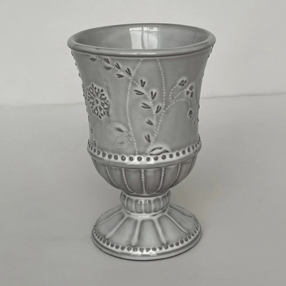 Ceramic Countertop Bathroom Set 2pc Toothbrush Holder with Tumbler